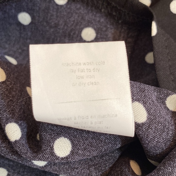 Oak & Fort - polka dot button down blouse. Size S/p - Picture 5 of 9